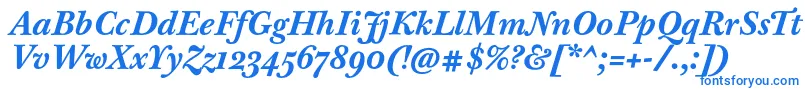 fuente BaskervilleTenProBoldItalic – Fuentes Azules