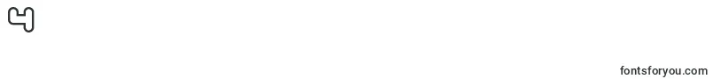 TechniqueOlBrk-Schriftart – Schriften für die Ziffer 4