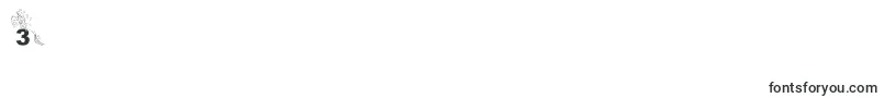 Police LmsPartOfTheFontWorld – polices chiffre 3