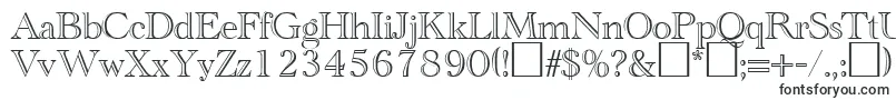 Шрифт CathedralopenRegularDb – лёгкие шрифты