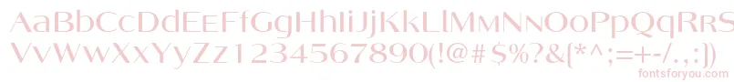 Angelicac Font – Pink Fonts on White Background