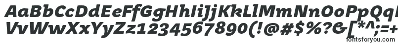 Шрифт JuvenismediumBolditalic – очень широкие шрифты