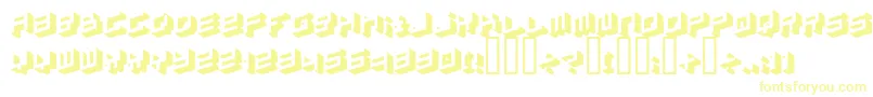 Simpletype-Schriftart – Gelbe Schriften