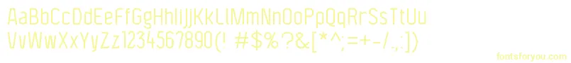 F4aagentcondbook Font – Yellow Fonts