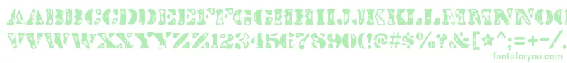 DirtybakersdozenscorchRegular Font – Green Fonts