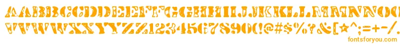 DirtybakersdozenscorchRegular Font – Orange Fonts