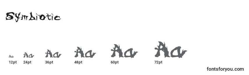 Symbiotic Font Sizes