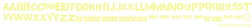 Pig Font – Yellow Fonts