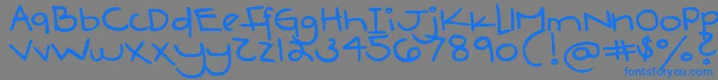 Más sobre la fuente DjbBoyfriendJeans fuente DjbBoyfriendJeans – Fuentes Azules Sobre Fondo Gris