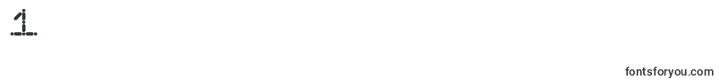 Ego Font – Fonts for Digit 1