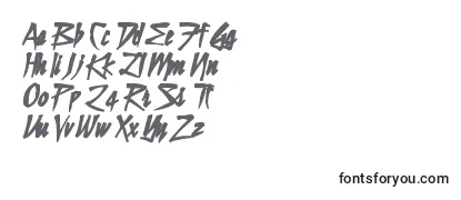 Stilltimeink Font