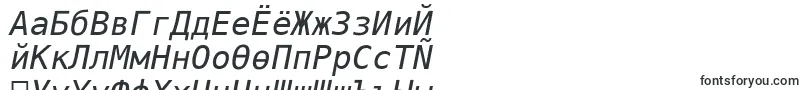 フォントDejavuSansMonoOblique – モンゴル文字