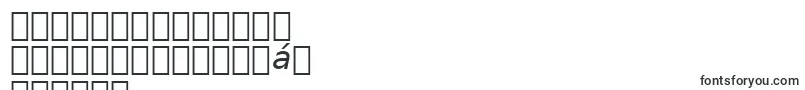 DejavuSansMonoOblique-Schriftart – birmanische Schriften