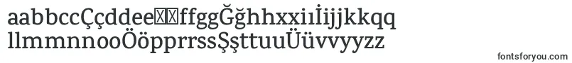 Fonte KarmaSemibold – fontes azerbaijanas