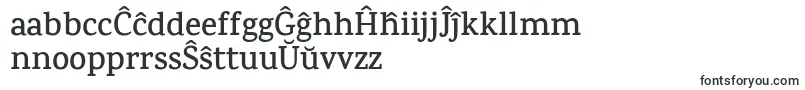 Fonte KarmaSemibold – fontes em esperanto