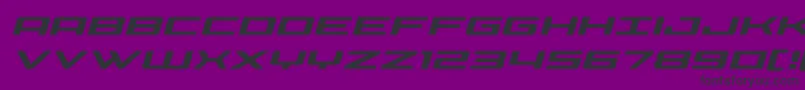 Weitere Informationen zur Phoeniciaexpandital-Schriftart Phoeniciaexpandital-Schriftart – Schwarze Schriften auf violettem Hintergrund