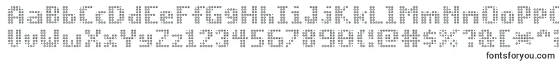 Шрифт Opticbot – объёмные шрифты