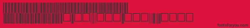 fuente V100017 – Fuentes Negras Sobre Fondo Rojo