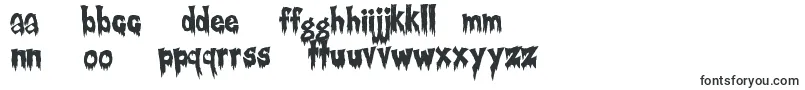Шрифт Creepsville – польские шрифты