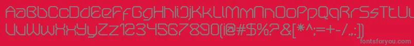 More about OricneoRegular Font OricneoRegular Font – Gray Fonts on Red Background