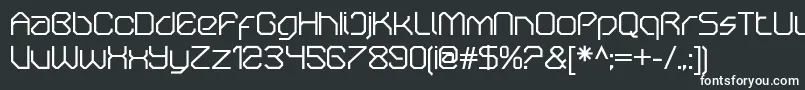 OricneoRegular Font – White Fonts