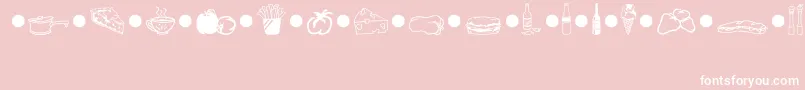 Подробнее о шрифте BonApetitMt Шрифт BonApetitMt – белые шрифты на розовом фоне
