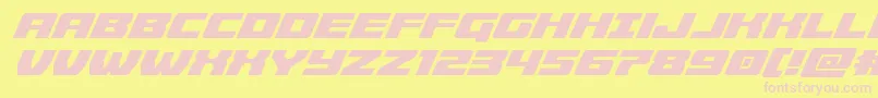 Más sobre la fuente Cruiserfortressital fuente Cruiserfortressital – Fuentes Rosadas Sobre Fondo Amarillo
