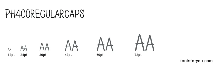 Ph400regularcaps Font Sizes