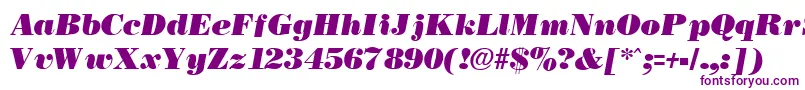 NecblackItalic Font – Purple Fonts