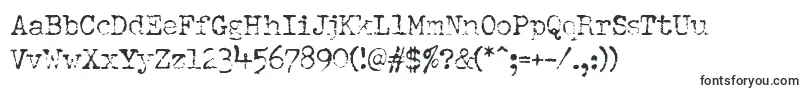 PfdumboldtypewriterOneLight Font – Fonts for Google Chrome