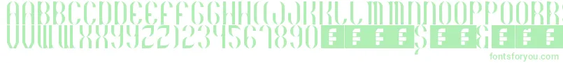 Basico1983-Schriftart – Grüne Schriften