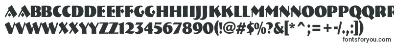 ABremennrBold-fontti – teräväreunaiset fontit