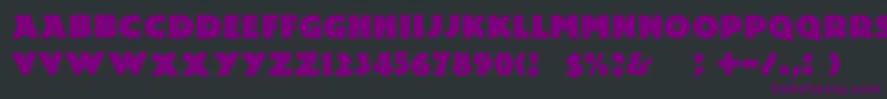 Dslemiesz Font – Purple Fonts on Black Background