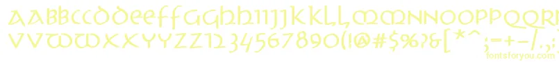 UncitronswingingBold Font – Yellow Fonts