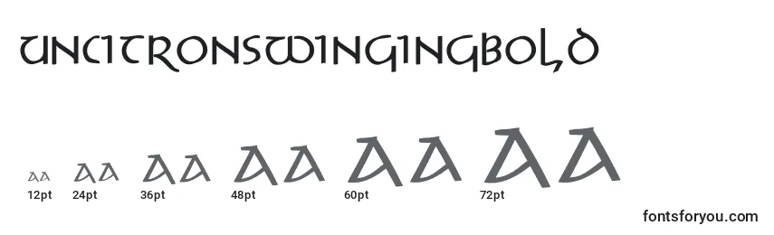 UncitronswingingBold Font Sizes