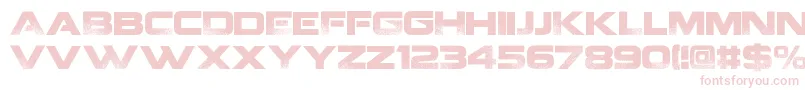 CoalitionV2. Font – Pink Fonts on White Background