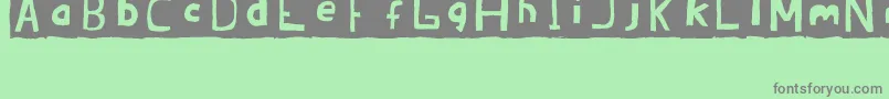 Lisätietoja BrandonErcJuly2008-fontista BrandonErcJuly2008-fontti – harmaat kirjasimet vihreällä taustalla