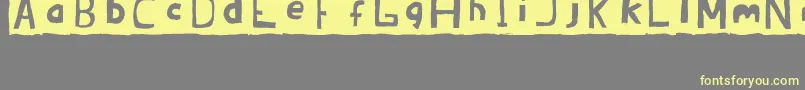 Подробнее о шрифте BrandonErcJuly2008 Шрифт BrandonErcJuly2008 – жёлтые шрифты на сером фоне