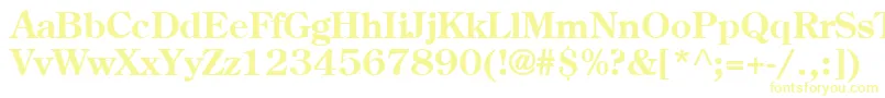 AgcenturionBold Font – Yellow Fonts