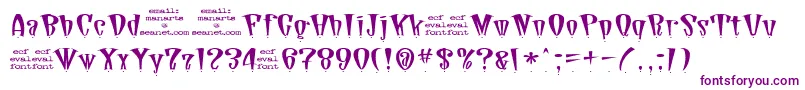 DaddioDotEval Font – Purple Fonts