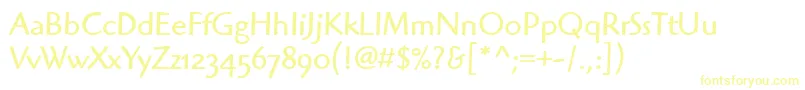 HighlanderOsItcTtBook Font – Yellow Fonts