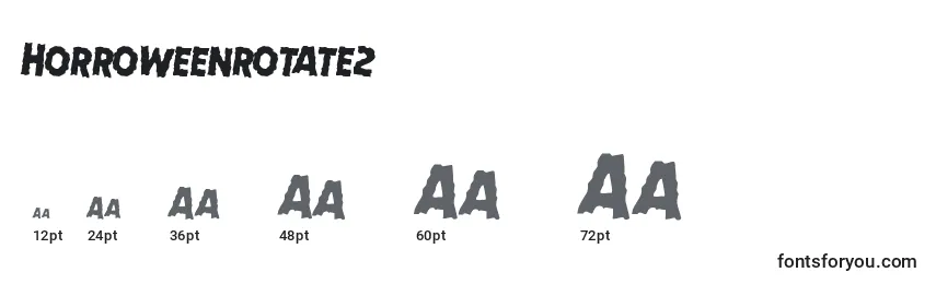 Horroweenrotate2 Font Sizes