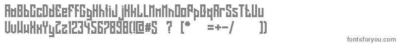 Weitere Informationen zur LongShot-Schriftart LongShot-Schriftart – Graue Schriften
