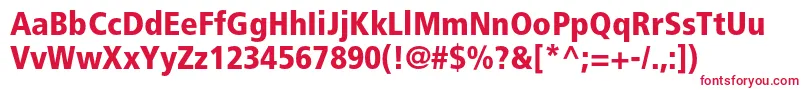 FrutigerltstdBlackcn Font – Red Fonts