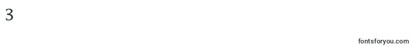 LucidamathstdItalic Font – Fonts for Digit 3