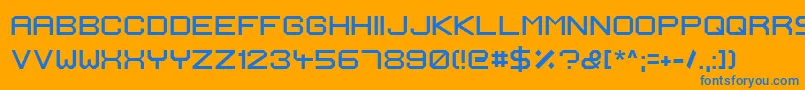 More about IgnisEtGlaciesExtraSharp Font IgnisEtGlaciesExtraSharp Font – Blue Fonts on Orange Background