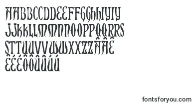 Xiphosc font – frisian Fonts