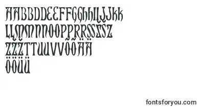 Xiphosc font – estonian Fonts