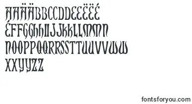 Xiphosc font – macedonian Fonts