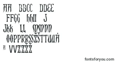 Xiphosc font – latvian Fonts